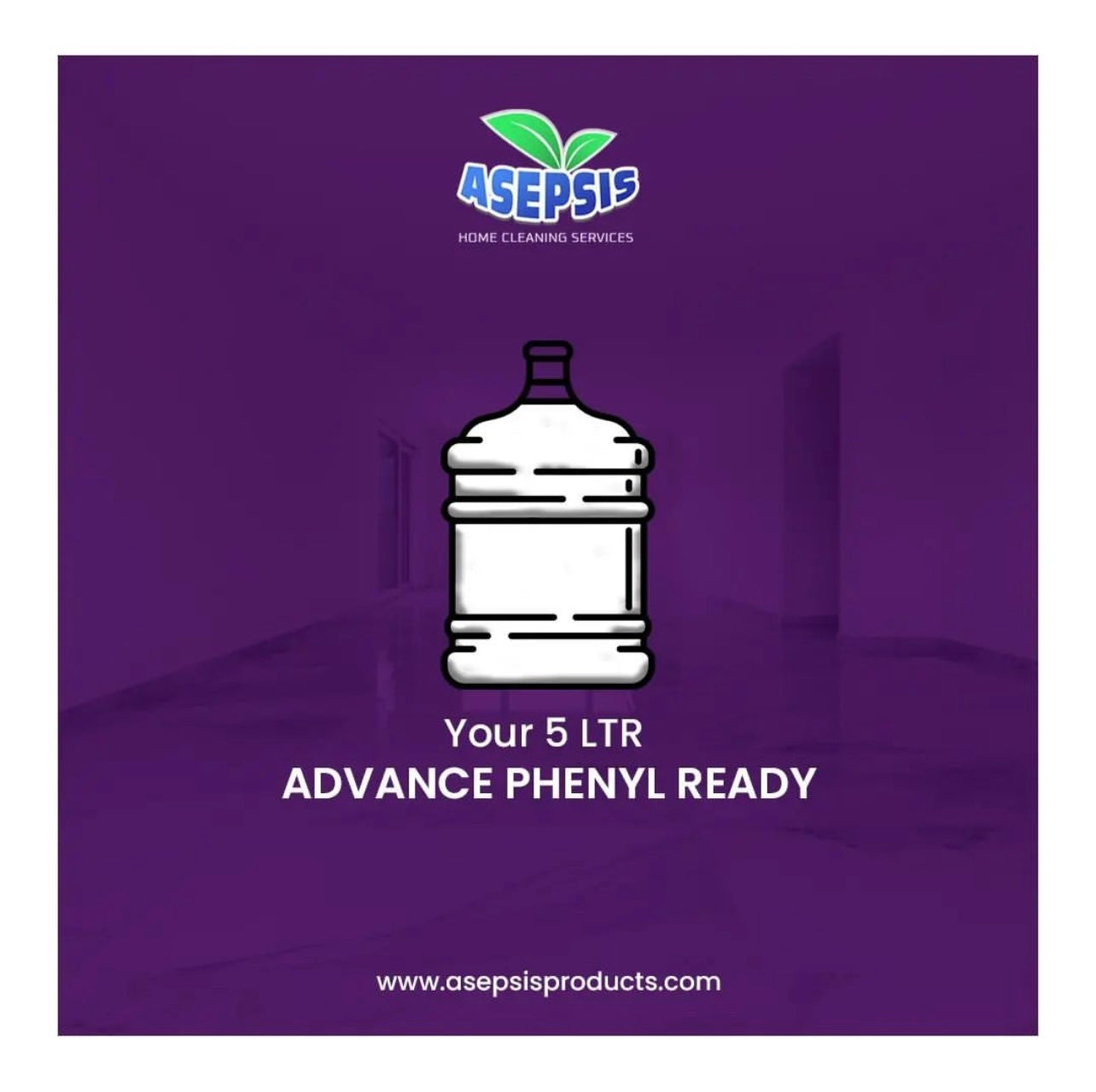 Asepsis Advance Phenyl Pouch 250ML